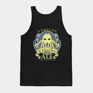 Cthulhu Beer Shirt Lovecraft Design Tank Top